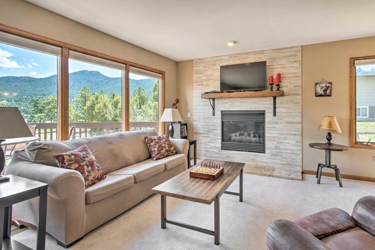 4 Mi To Rmnp Mtn-View Home With Golf Course! Estes Park Exterior foto